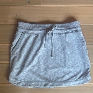 Athleta Heathered Gray Casual Skirt